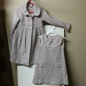Toddler's 2-pc dress/jacket set